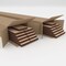 Ekena Millwork 48H x 3/8T Adjustable Wood Slat Wall Panel Kit w/ 2W Slats, Red Oak contains 22 Slats SWW66X48X0375RO - alternate 6